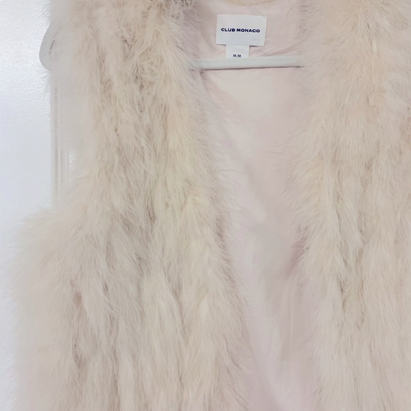 Club Monaco feather vest - Picture 2 of 4